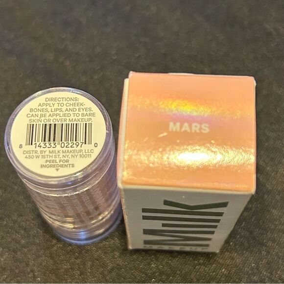 🌻 Milk Makeup Holographic Highlighter MARS: Golden Peach New Full Size - Picture 6 of 6